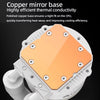 COOLMOON AS360 Magic Diamond Edition Computer Cooler ARGB Water Cooling Light Integrated CPU Radiator(White)