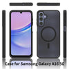 For Samsung Galaxy A16 5G / 4G Skin Feel TPU Hybrid PC MagSafe Phone Case(Black)