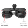 For Insta 360 ONE X / X2 / X3 / X4 Car Top Suction Cup Selfie Stick Bracket, Model: Set 4