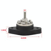 5/16 inch M8 RV Yacht 8-way Terminal Stud with 2pcs M5x20 Screws(Red)