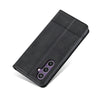 For Samsung Galaxy A36 5G AZNS Magnetic Calf Texture Flip Leather Phone Case(Black)