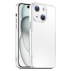 For iPhone 15 Plus Blade Slim AG Matte Shockproof Phone Case(White)