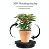 3 in 1 Electric Rotating Display Stand Turntable(White)