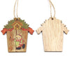 Christmas Wooden Creative House Accessories Scene Decoration(Mix Styles)