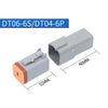 2 PCS DT04-6P / DT06-6S With Copper Car Waterproof Connector Conductive Connection Terminal