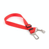 Dog Car Seat Belt, Adjustable Nylon Safety Harness, Red