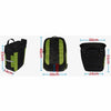 Mountain Bike Bicycle Rear Shelf Bag Camel Bag(Black Green)