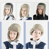 Windproof Padded Thickened Snow Hat Cold Protective Ear Hat, Size: One Size(Army Green)