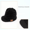 YZ Binaural Call Music Bluetooth Cap Winter Warm Wireless Headset Cap