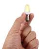 2W Filament Light Bulb , E14 PC Material Dimmable 4 LED for Halls, AC 220-240V(White Light)