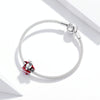S925 Sterling Silver Santa Claus Beads DIY Bracelet Necklace Accessories
