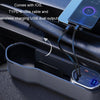 Digital Display Multifunctional Super Fast Charging Car Seat Gap Storage Box, Model: Without Wireless Charging