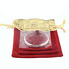 Velvet Bag Jewelry Storage Bag Christmas New Year Holiday Blessing Bag, Size:10x12cm(Red)