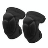 1pair HX-0211 Anti-Collision Sponge Knee Pads Volleyball Football Dance Roller Skating Protective Gear, Specification: M (Black)
