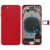 iPhone 8 Red Battery Back Cover with Side Keys & Flex Cable