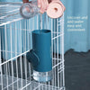 500ml Hanging Pet Waterer Bottle - Pink - Dog & Cat Cage
