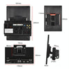 9520C Double Spindle 9.5 inch Vertical Screen Car MP5 Player, Style: Standard+8 Light Camera