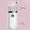 30ml Handheld Alcohol Disinfectant Instrument USB Interface Hydration Meter Humidifier, Color: White