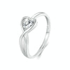 S925 Platinum-plated Infinite Loop Love Ring(No.7)