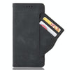 For ASUS Zenfone 10 / 9 Skin Feel Calf Texture Card Slots Leather Phone Case(Black)