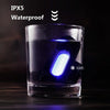GOOFY DT-6005 Bike Light USB Rechargeable Tail Light Mountain Bike Night Warning LED Light, Colour: 6005B Red White Light