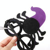 Halloween Decoration Funny Glasses Party Skeleton Spider Horror Props English Letters