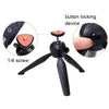 YUNTENG 228 Mini Tripod Camera Desktop Live Bracket Mobile Phone Selfie Frame(Black)