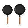 Household Hot Oil Frying Pan Cast Iron Skillet, Specification: Small