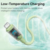 Baseus USB-C / Type-C to 8 Pin 20W Fast Charging Data Cable, Cable Length:2m(Green)
