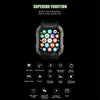 C20Plus 1.81-inch Health Monitoring Waterproof Bluetooth Call Smart Watch, Color: Black