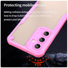 For Samsung Galaxy S24 FE 5G Armor Glaze PC Hybrid TPU Phone Case(Pink)