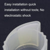 Night Light Door Locks Cover Thickened Anti-Collision Pad Door Lock Protective Cover(Transparent)