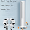Round Air Conditioner Base Stainless Steel Stretchable Heightening Bracket, Specification:8-Legs Highten 10cm