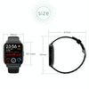 QS16Pro 1.83 inch Heart Rate / Blood Pressure Monitoring Waterproof Sports Smart Watch(Blue)