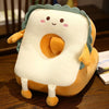 Students Double-sided Napping Pillow Office Nap Artifact Girls Sleeping Pillow, Style: L Toast Smile
