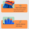 2020KL Cartoon Dinosaur Pattern Children Anti-Slip And Waterproof Ski Gloves Windproof and Warm Gloves for Cycling Sports, Colour: Royal Blue(XS)