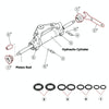 For Seastar HS5157 Boat Front Mount Hydraulic Steering Cylinder Seal Kits Wrench Tool(Orange Inner Ring)