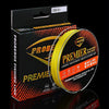 PROBEROS 8 Edited 100M Majestic Horse Fish Line, Line number: 0.4 / 6LB(Yellow)