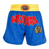 ZhuoAo Muay Thai/Boxing/Sanshou/Fighting Shorts for Men and Women, Size:XL(Quick Dry Sanda Blue)