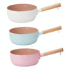 18cm Without Cover Boil Instant Noodles Non-Stick Pan Baby Food Supplement Pan Maifan Stone Small Milk Pot(Blue)