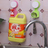 Non-trace Sticking Pylons Bathroom Kitchen Wall Strong Suction Cup Shower Gel Pylons Hanger Vacuum Sucker,Random Color Delivery