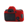 For Canon EOS 6D Mark II Soft Silicone Protective Case (Red)