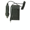 Digital Camera Battery Charger for FUJI FNP140(Black)