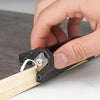 Woodworking Edge Banding Manual Arc Trimmer Board Chamfering Fillet Scraper, Specification: With R1.5 Blade