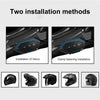 X6 Helmet Bluetooth Headset Wireless Waterproof Moto Handsfree Stereo Headphone(Hard Pipe Wheat)