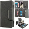 For Samsung Galaxy S25 Ultra 5G Multifunctional 7-Card Wallet Leather Phone Case(Grey)