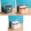 Household Plastic Small Medicine Box Portable Medicine Storage Box, Size: 27.7 x 20.4 x 19.4cm(Grey)