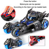 3 in 1 Alloy Catapult Car Model With Lights And Music(Red)