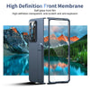 For Samsung Galaxy Z Fold5 Integrated Skin Feel Fold Holder Phone Case(Blue)