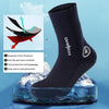 DIVESTAR Diving Neoprene Socks For Men Women Scuba Booties, Spec: 3mm Black(S 37-38)